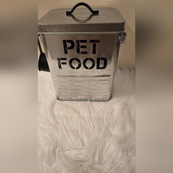 Barkley & Evans Pet Food Dog Cat Treat Tin Jar Metal Container Storage - Picture 3 of 9